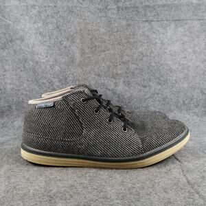 S.Seek Shoes Mens 8 Chukka Boot Sneakers Lace Up Casual Lifestyle Grey Trainer
